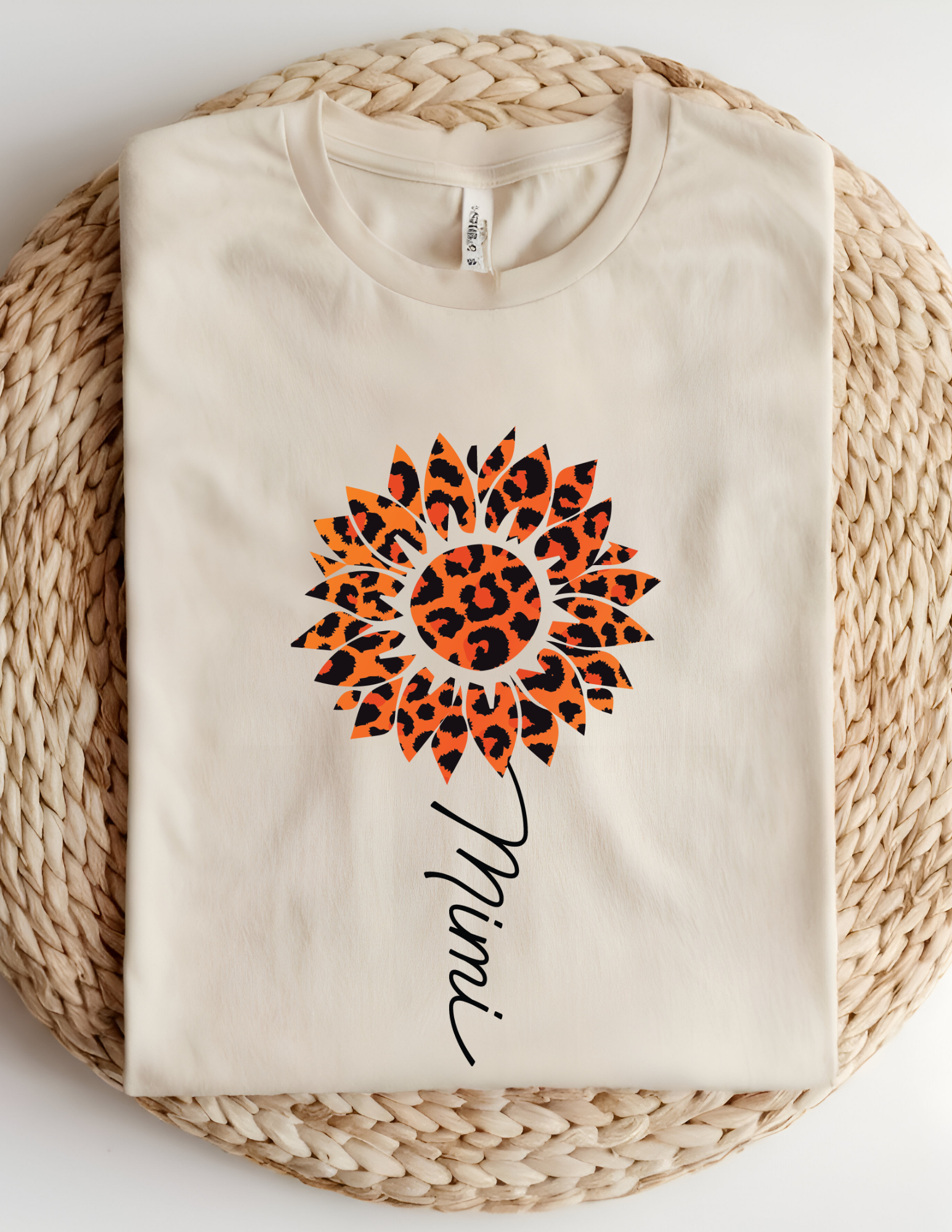 Leopard Sunflower Mimi Tee