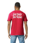 Live Dirty or Die Trying – Bigfoot Front & Back Tee