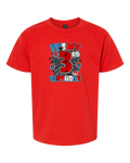It's My 3rd Birthday Spider-Themed Youth Tee