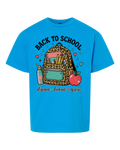 Leopard Backpack Back to School Youth Tee