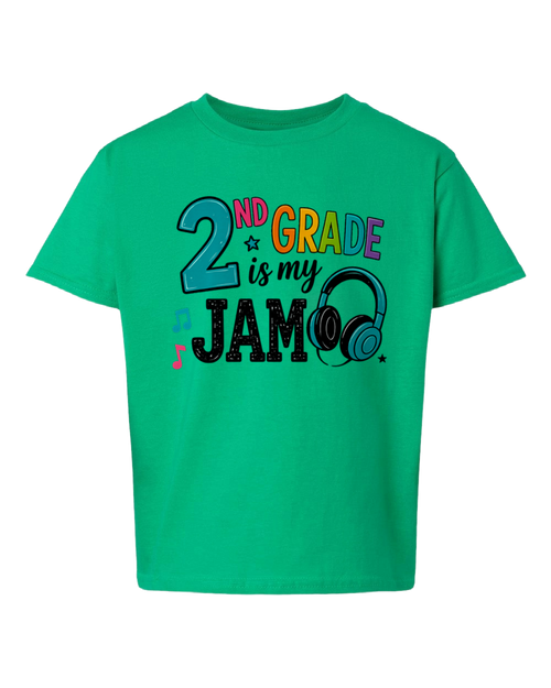 2nd Grade Is My Jam – Back to School Tee