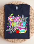 Retro Pop Teacher Graphic Tee