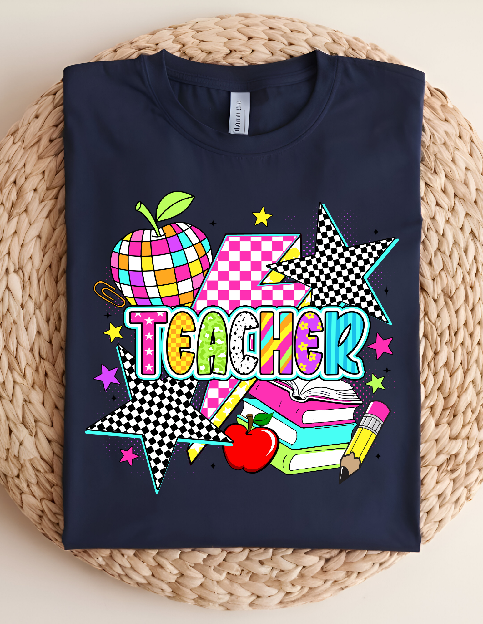 Retro Pop Teacher Graphic Tee