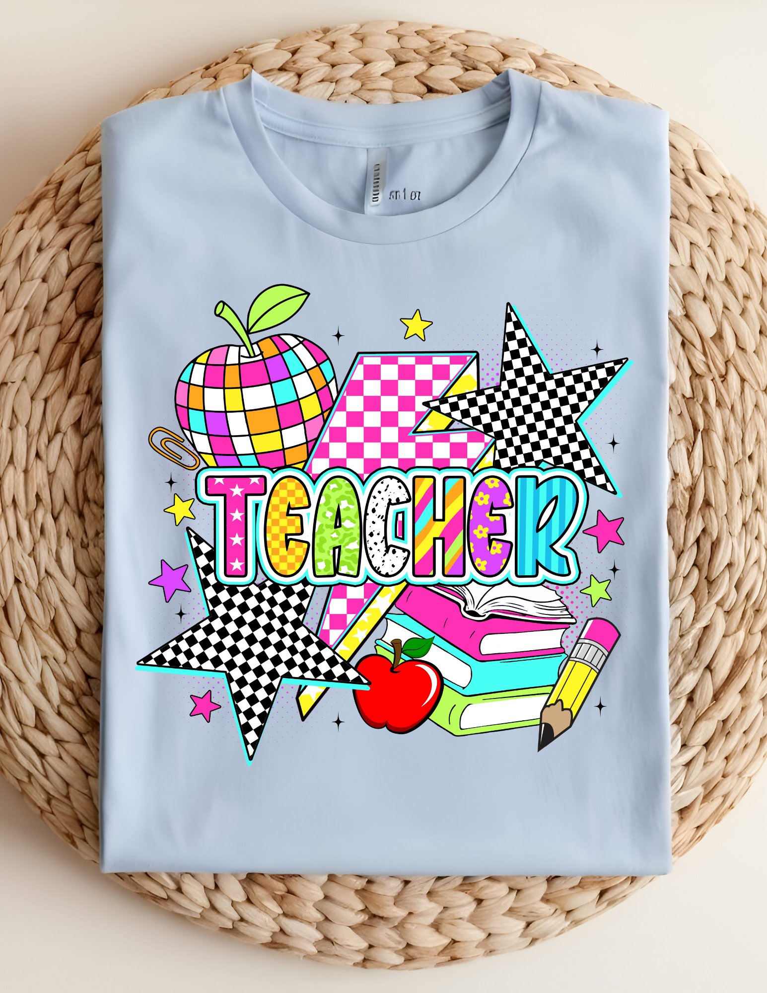 Retro Pop Teacher Graphic Tee