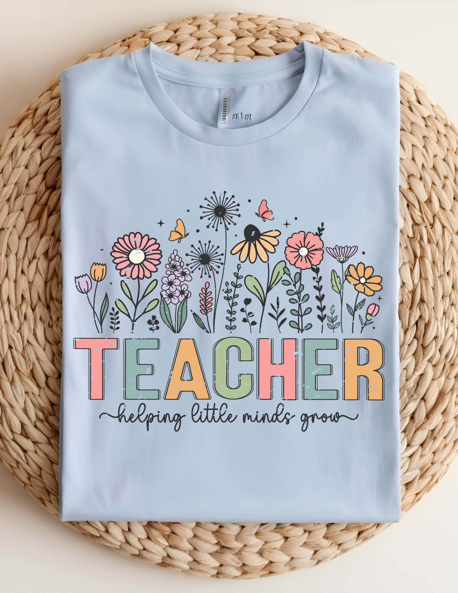 Teacher Helping Little Minds Grow Tee