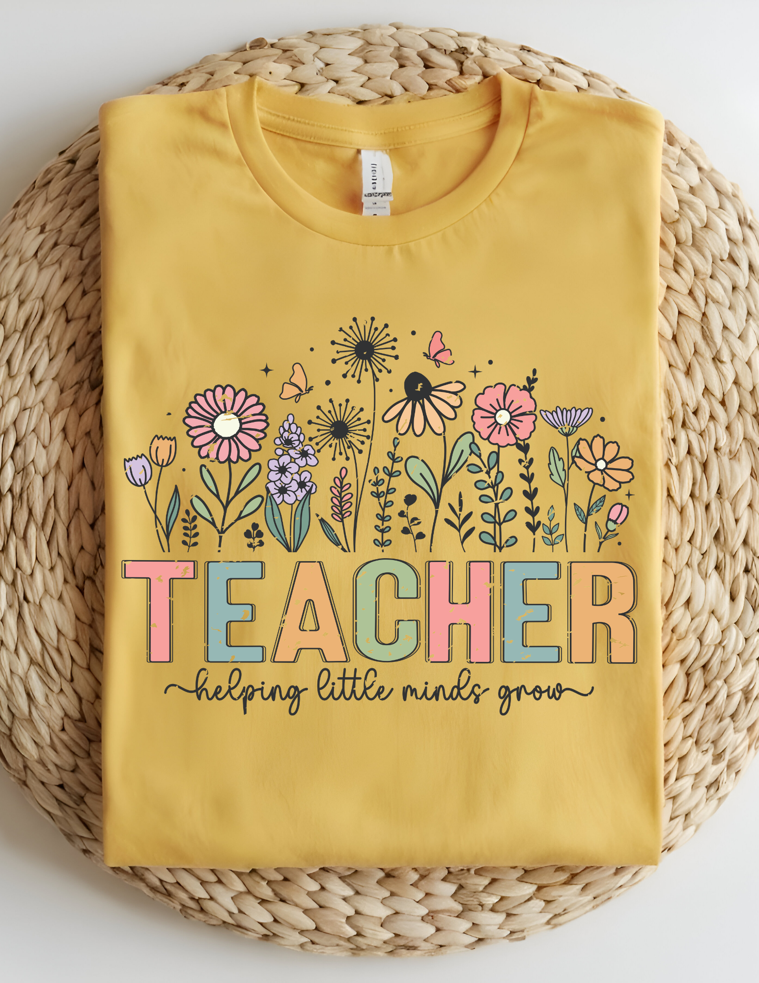 Teacher Helping Little Minds Grow Tee