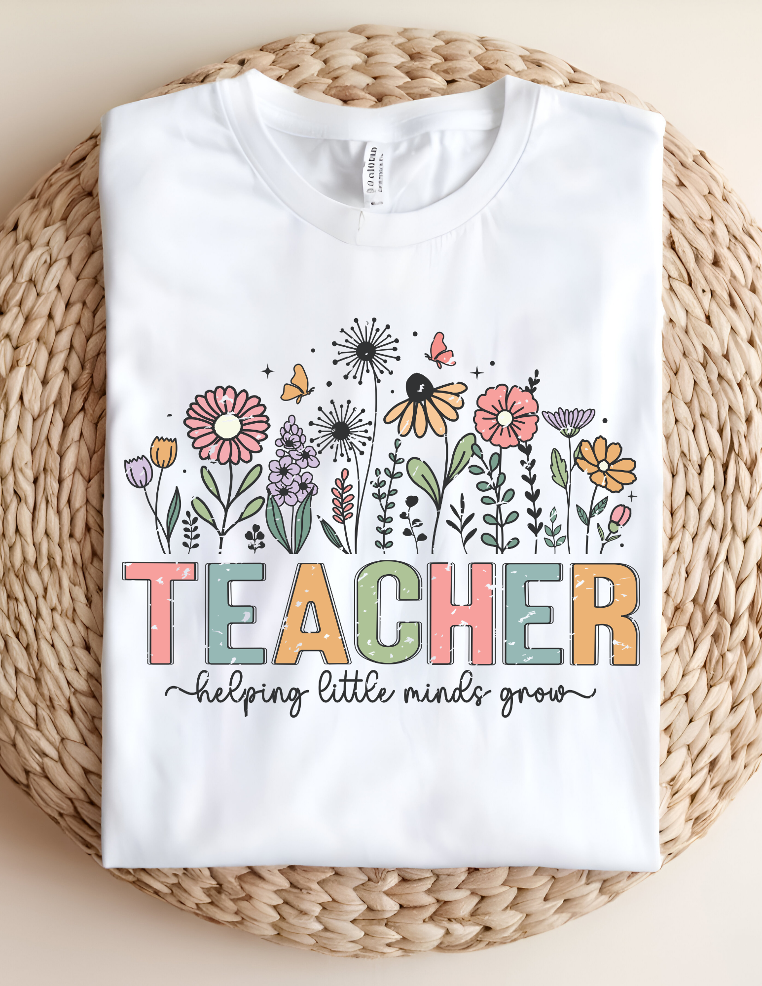 Teacher Helping Little Minds Grow Tee