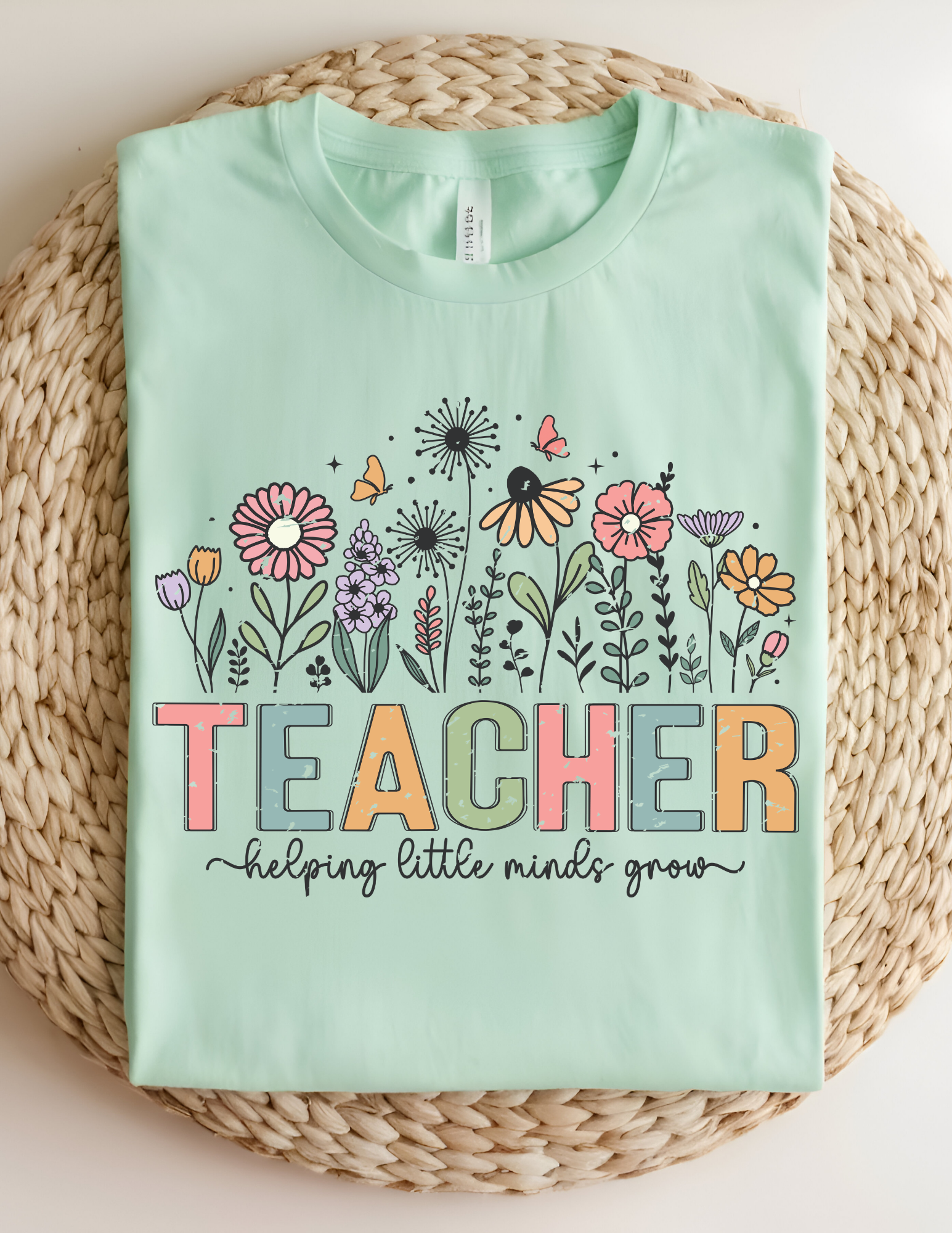 Teacher Helping Little Minds Grow Tee