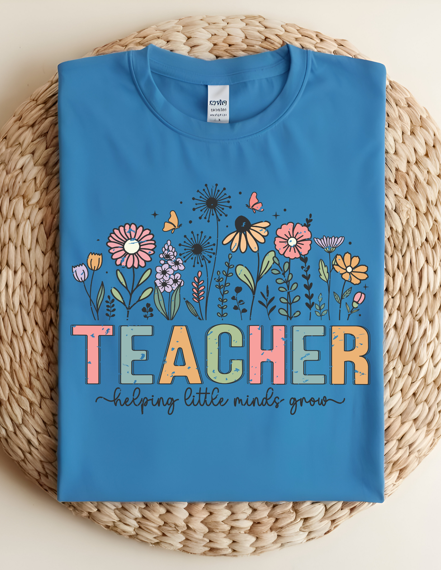 Teacher Helping Little Minds Grow Tee
