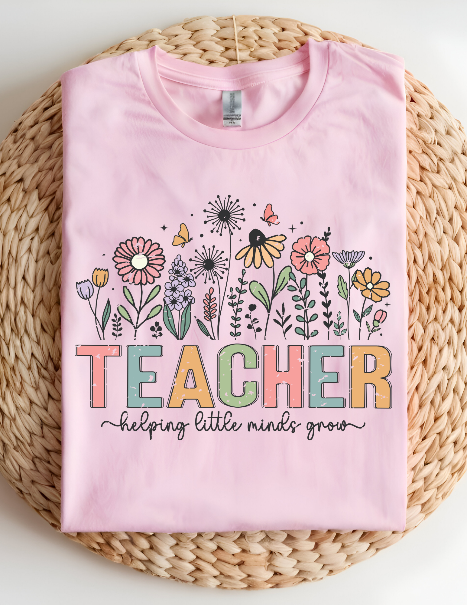Teacher Helping Little Minds Grow Tee