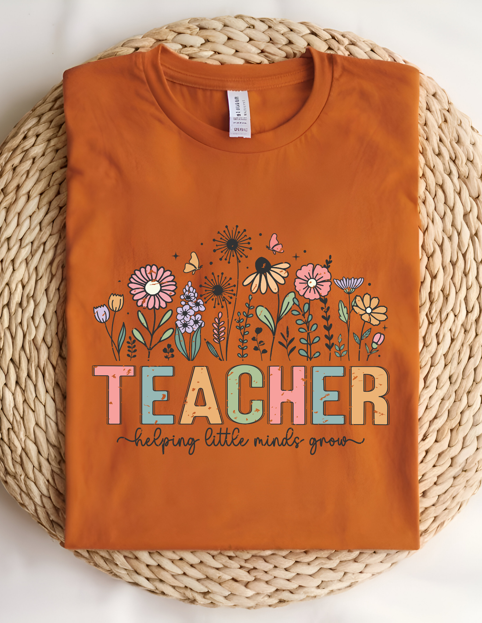 Teacher Helping Little Minds Grow Tee