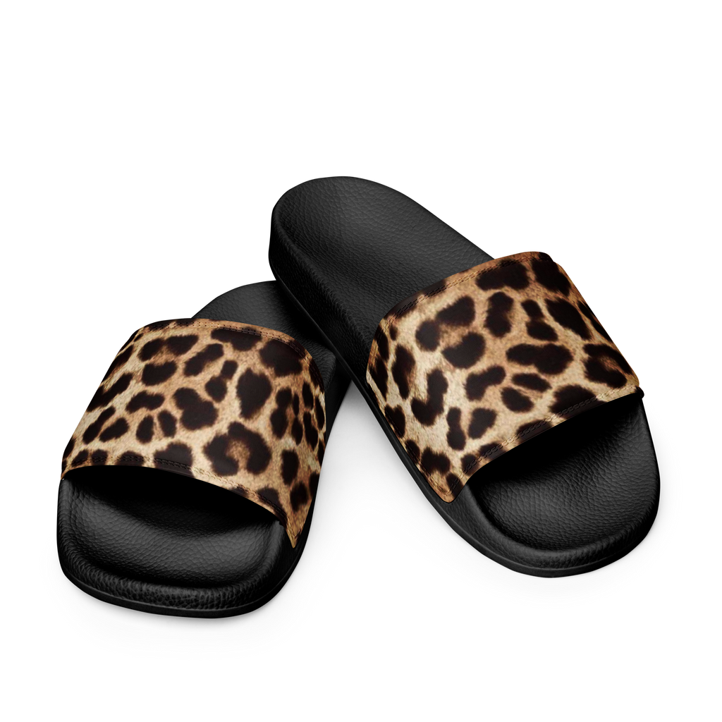 Leopard Print Women’s Slides 🐆✨