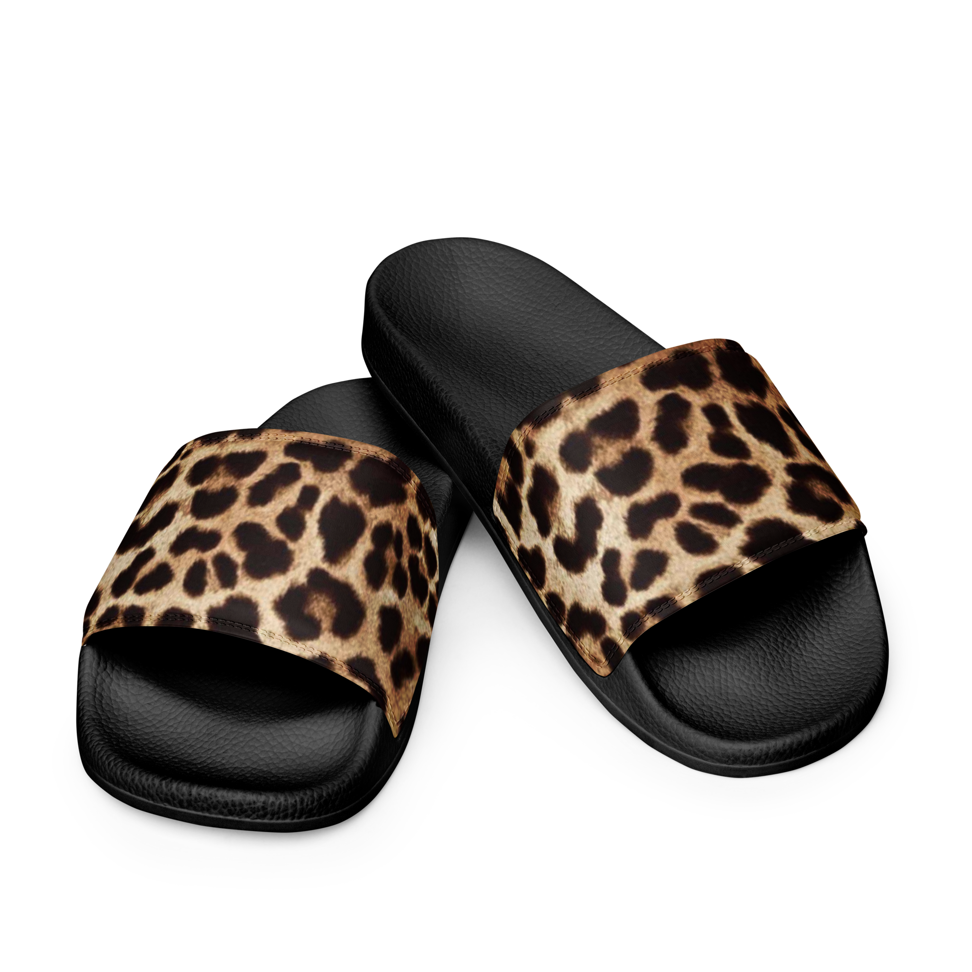 Leopard Print Women’s Slides 🐆✨