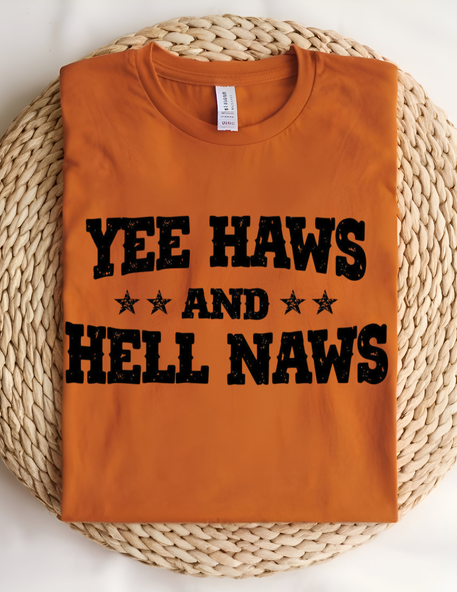 Yee Haws & Hell Naws Western Graphic Tee