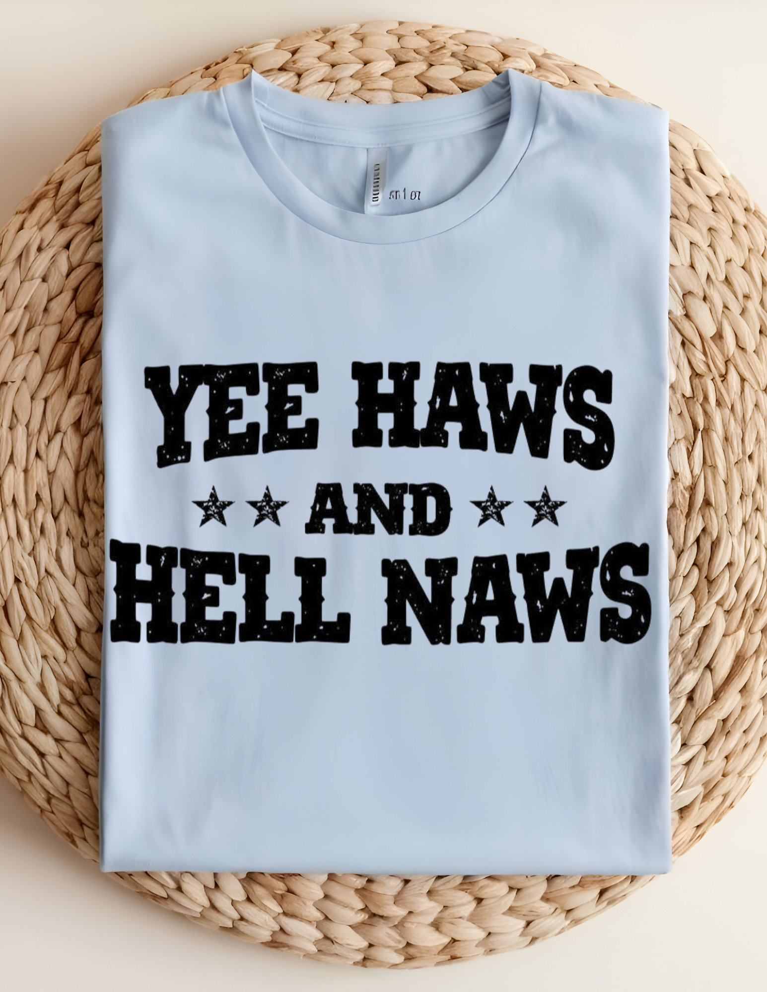Yee Haws & Hell Naws Western Graphic Tee