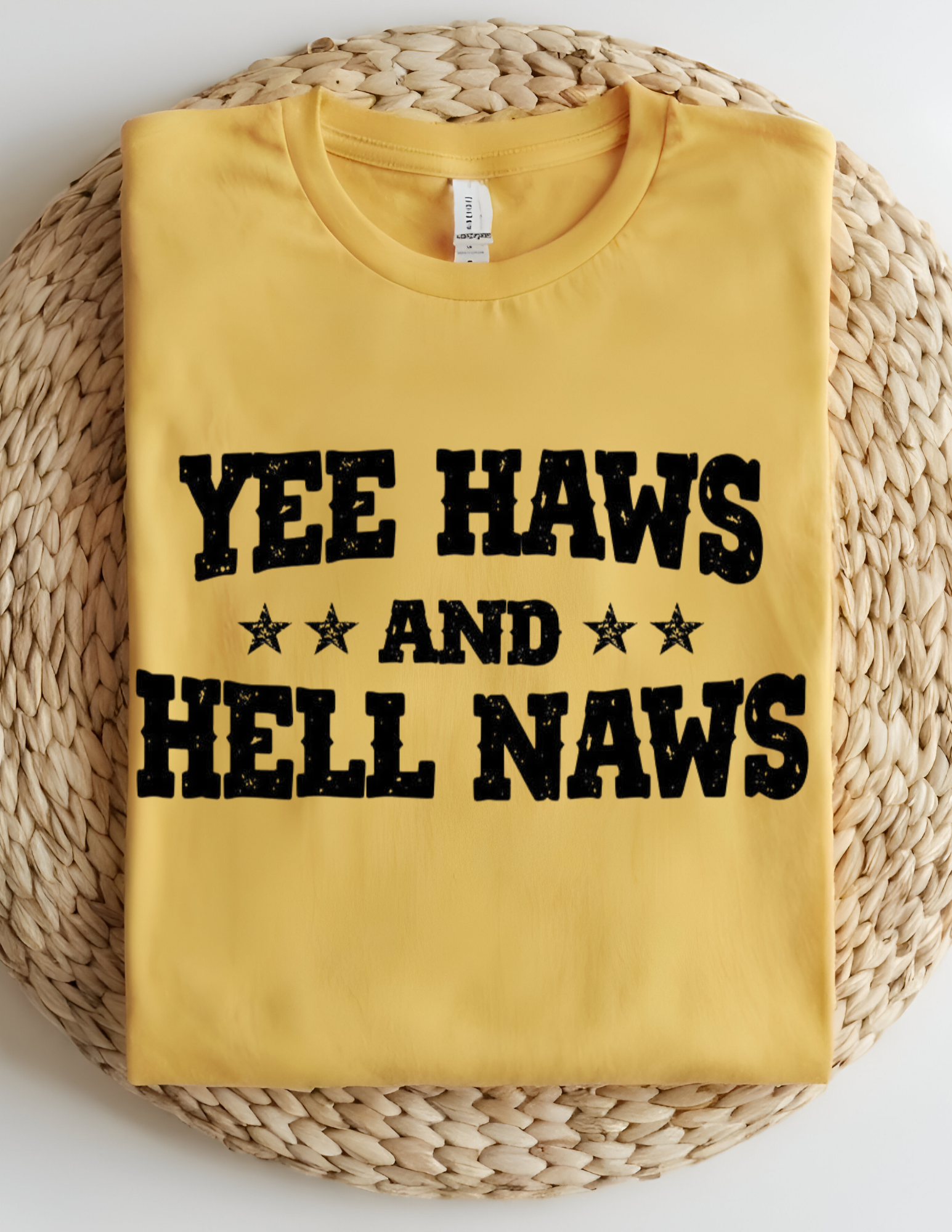 Yee Haws & Hell Naws Western Graphic Tee