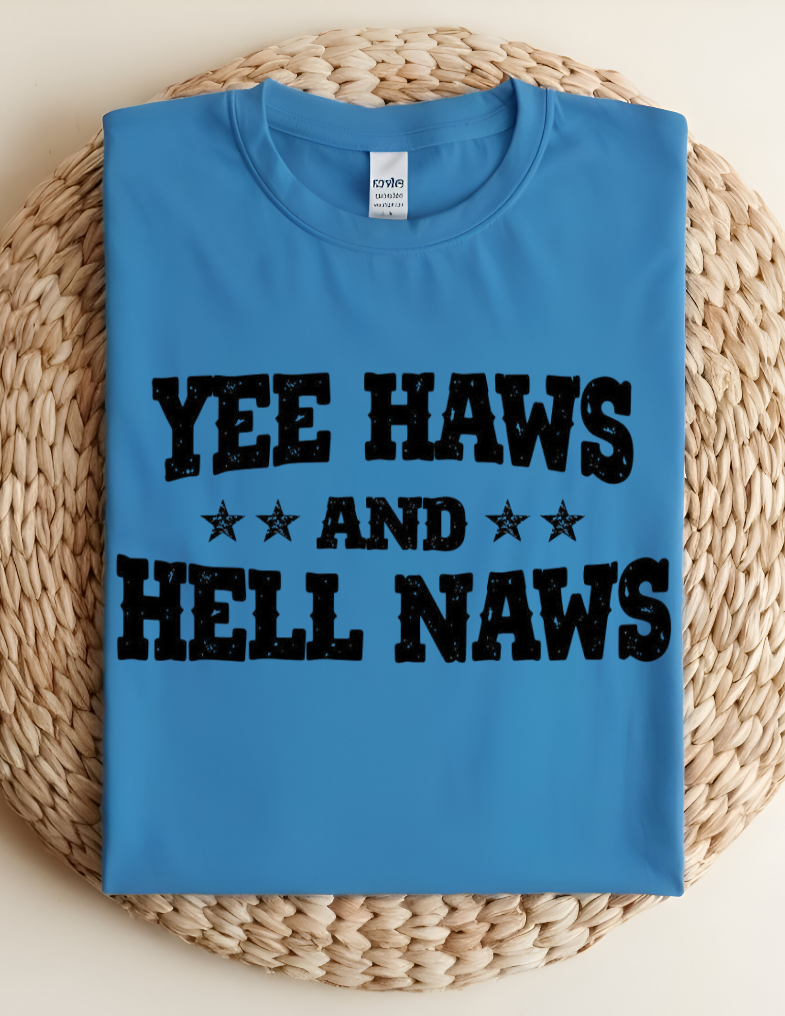 Yee Haws & Hell Naws Western Graphic Tee