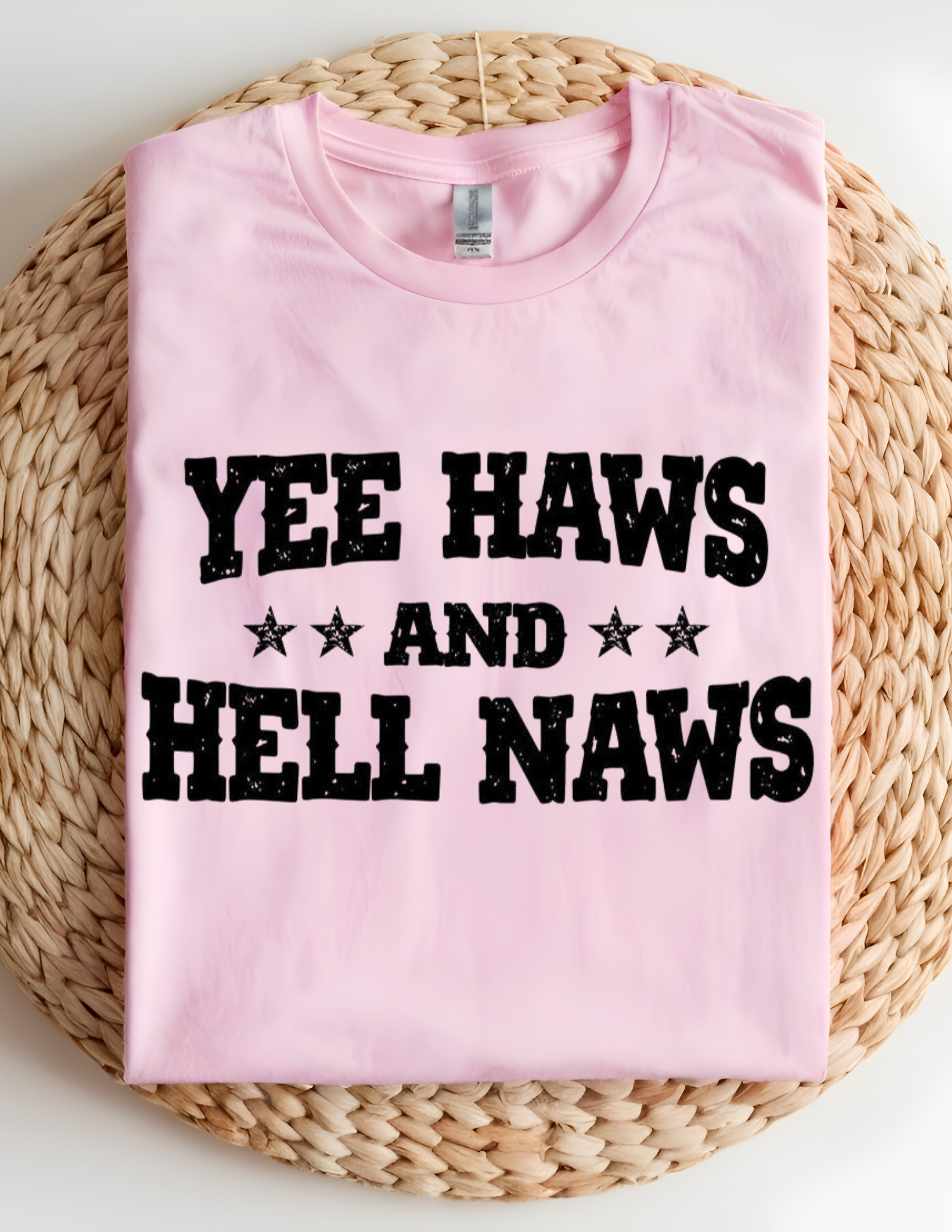 Yee Haws & Hell Naws Western Graphic Tee