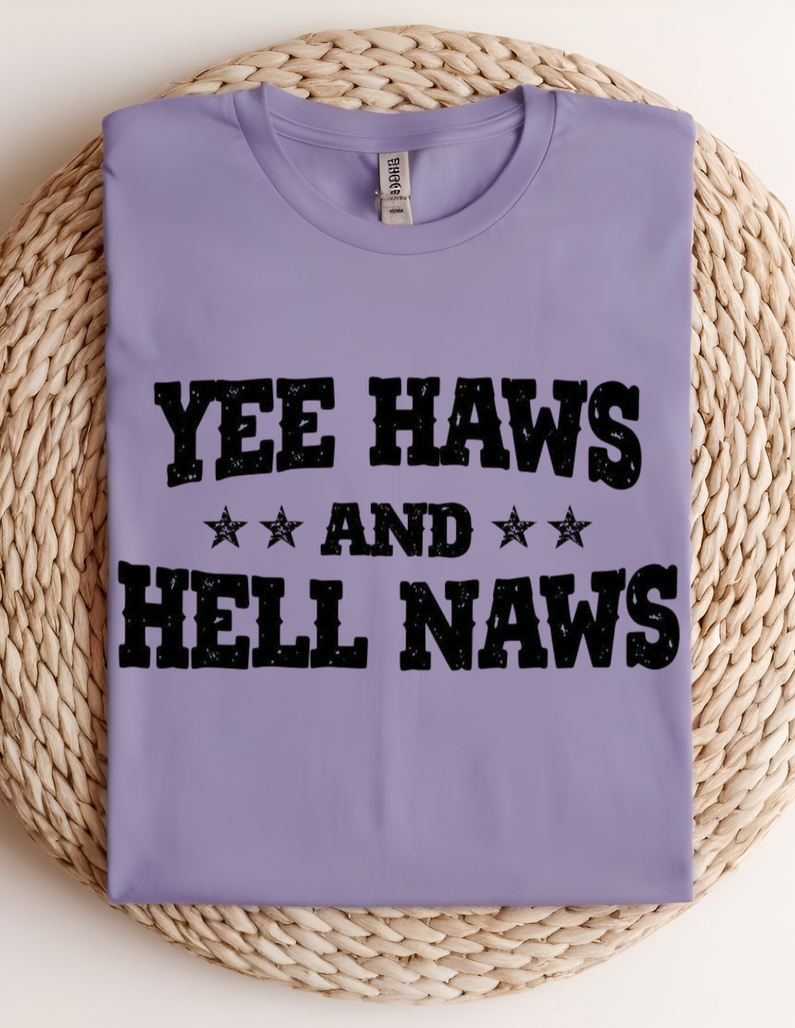 Yee Haws & Hell Naws Western Graphic Tee