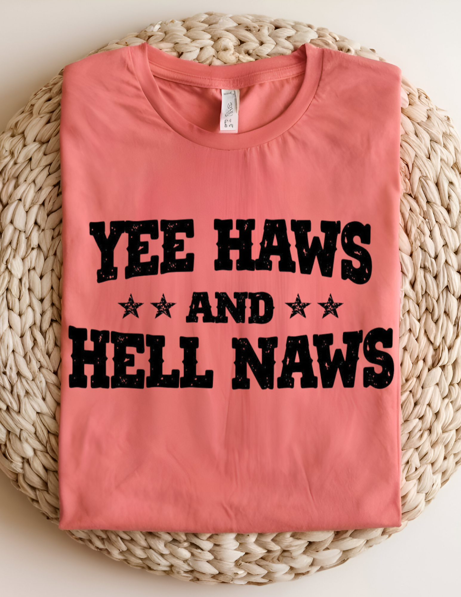 Yee Haws & Hell Naws Western Graphic Tee